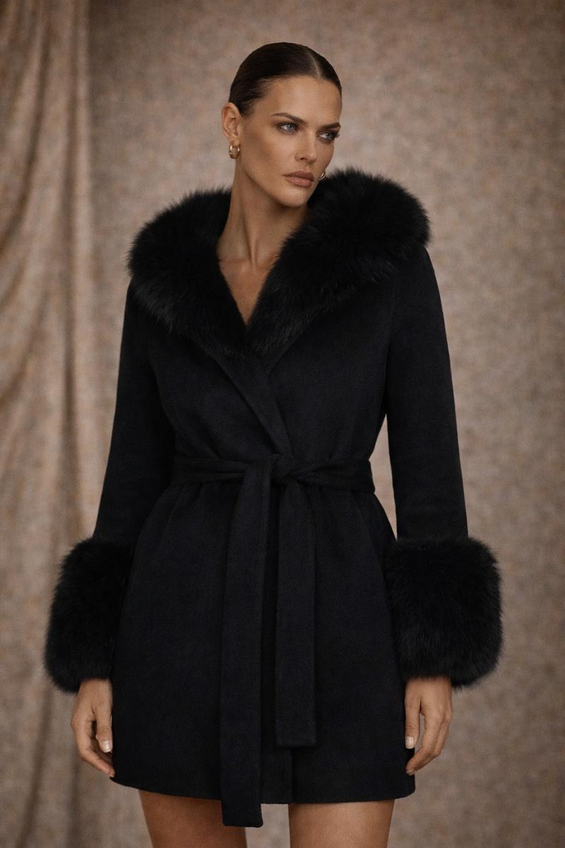 Louise Coat - Black